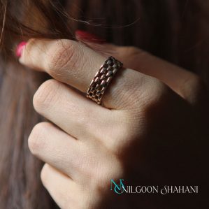 Chain Link Silver Ring